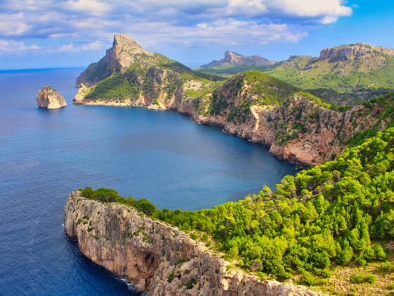 Cliffs in mallorca