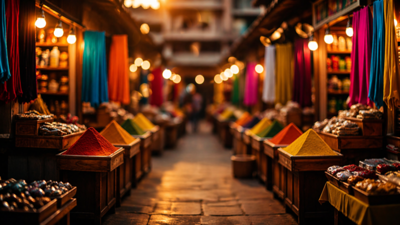 indian spice market