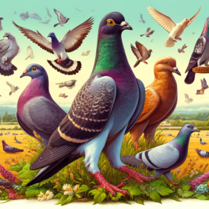 What are the most popular racing pigeons breeds?